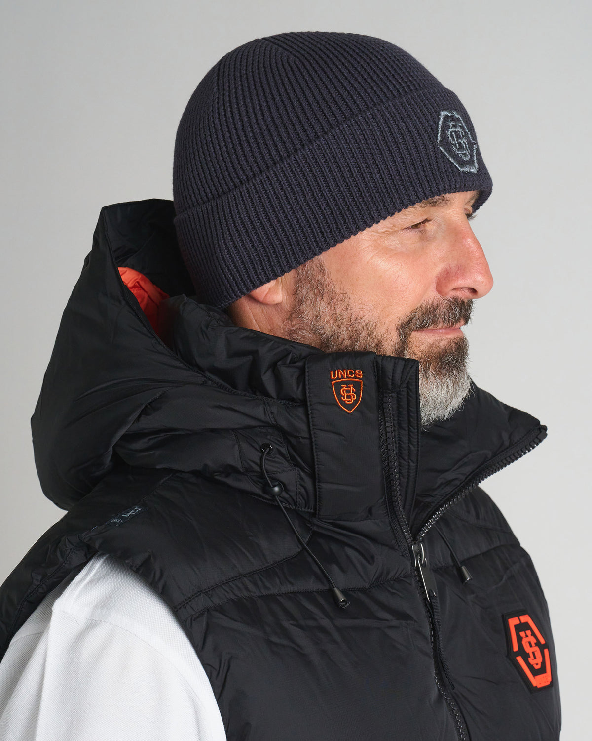 Pánska vesta CARMACK II BLACK/ORANGE