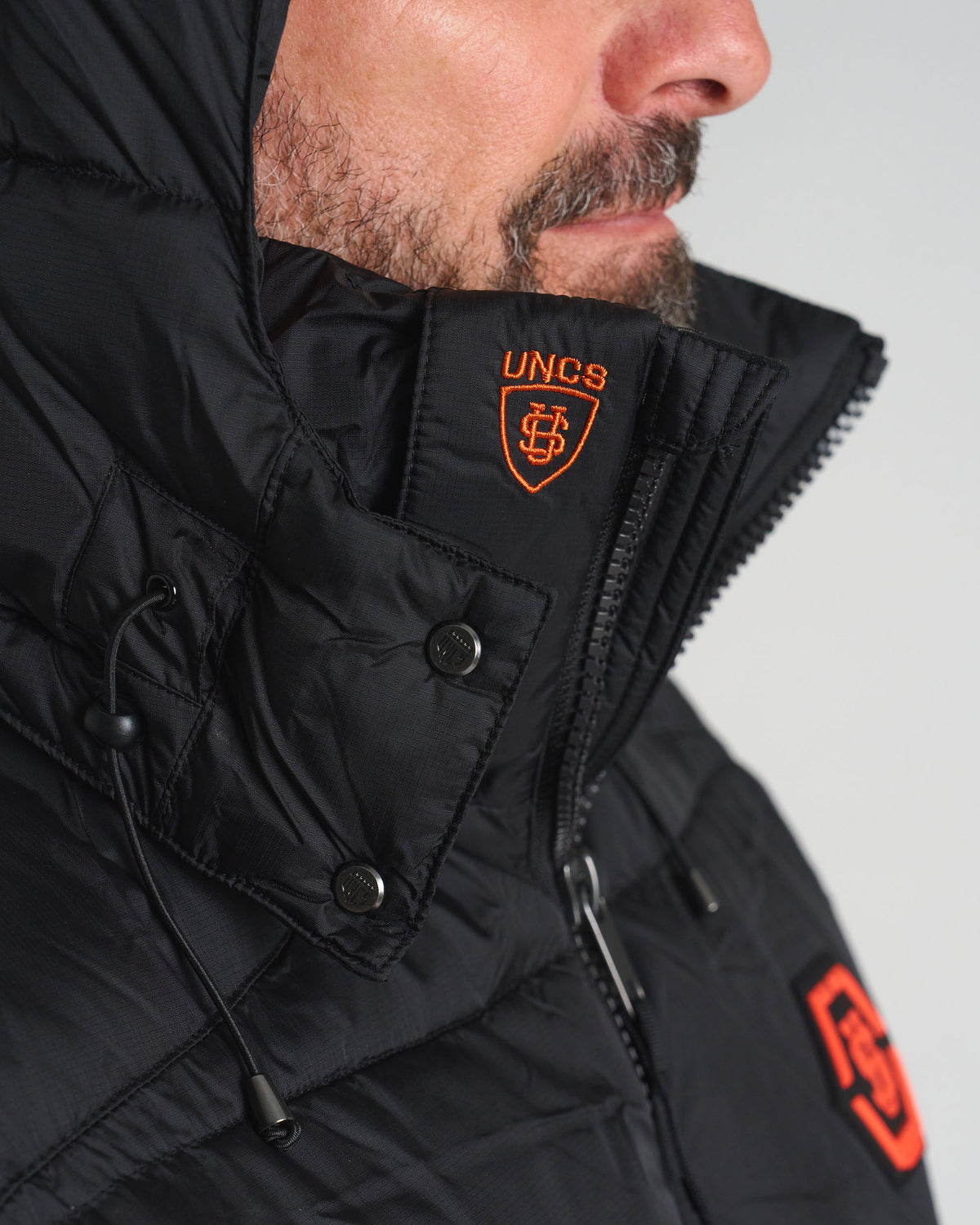 Pánska vesta CARMACK II BLACK/ORANGE