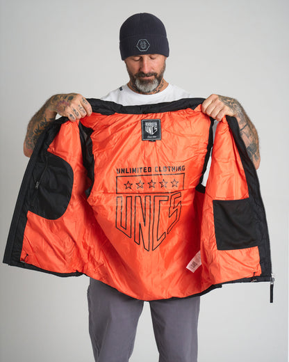 Pánska vesta CARMACK II BLACK/ORANGE