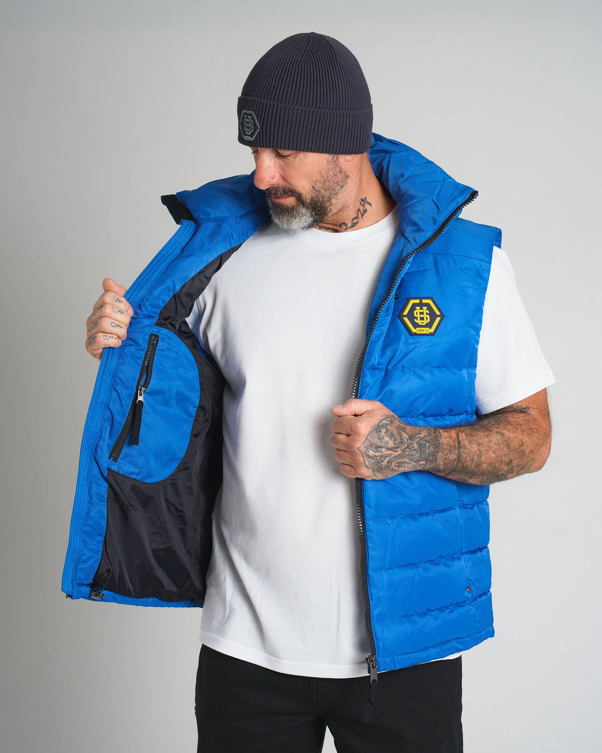 Pánska vesta CARMACK II BLUE
