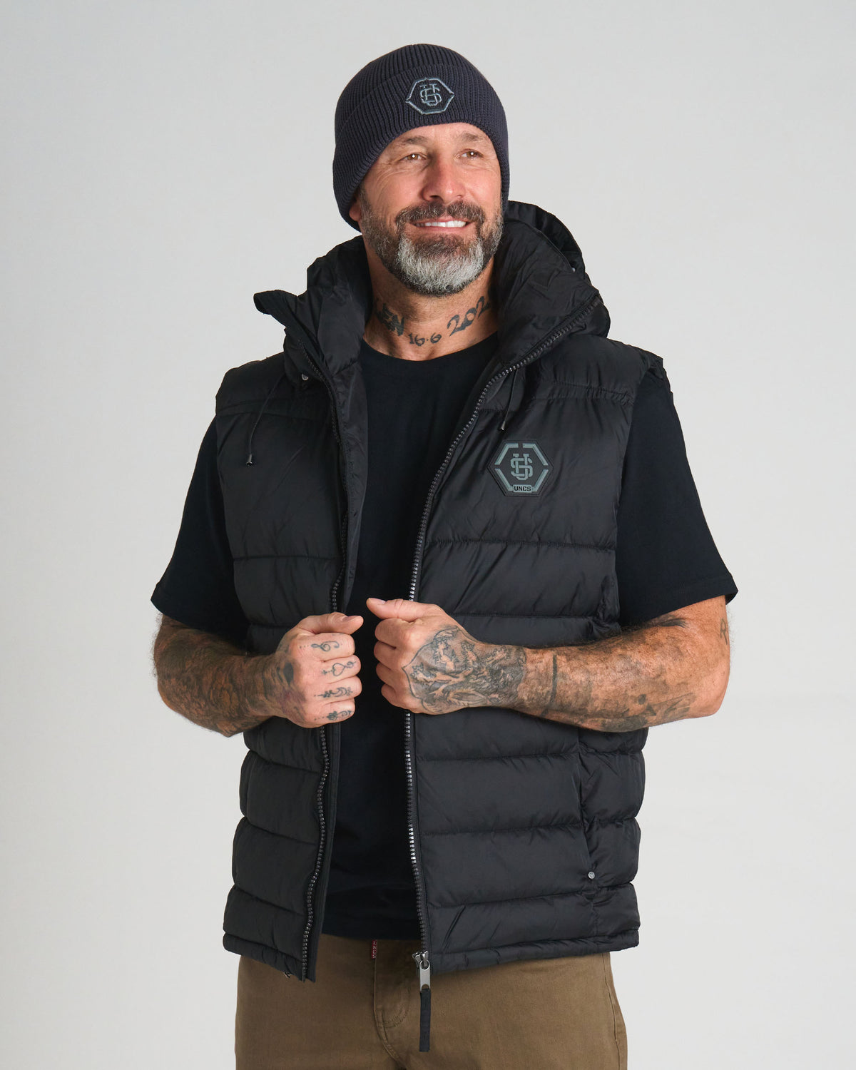 Pánska vesta CARMACK II BLACK/BLACK