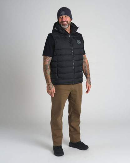 Pánska vesta CARMACK II BLACK/BLACK