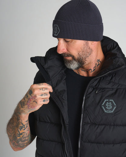Pánska vesta CARMACK II BLACK/BLACK