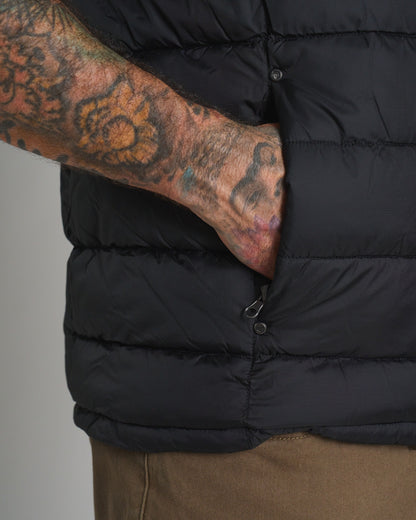 Pánska vesta CARMACK II BLACK/BLACK