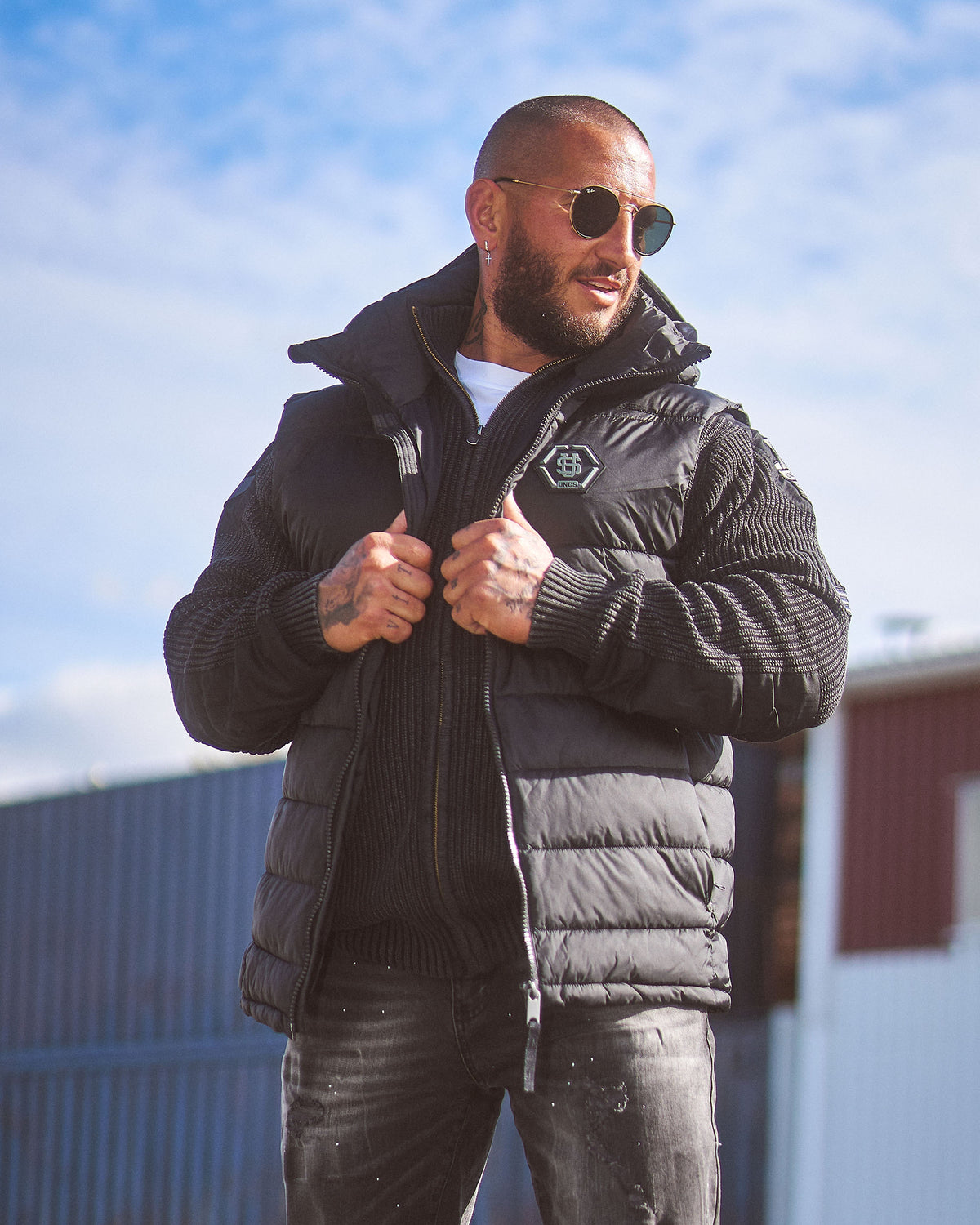 Pánska vesta CARMACK II BLACK/BLACK