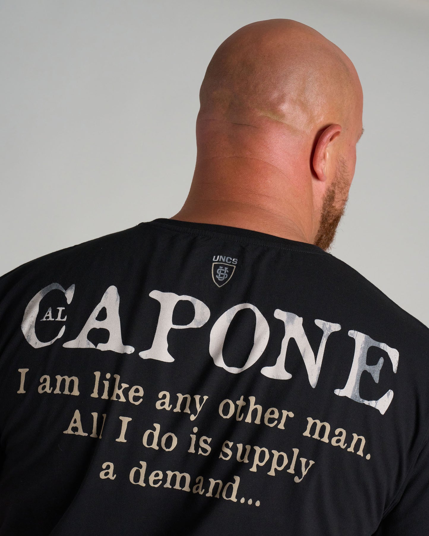 Pánske tričko AL CAPONE III BLACK