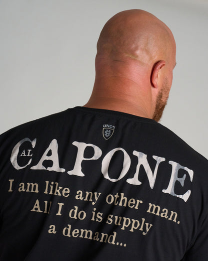Pánske tričko AL CAPONE III BLACK