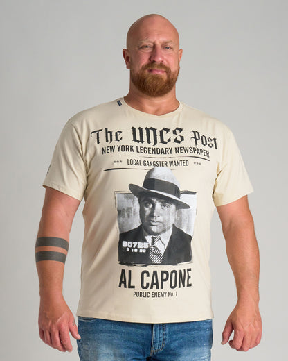 Pánske tričko AL CAPONE III BIEGE