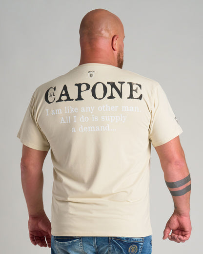 Pánske tričko AL CAPONE III BIEGE