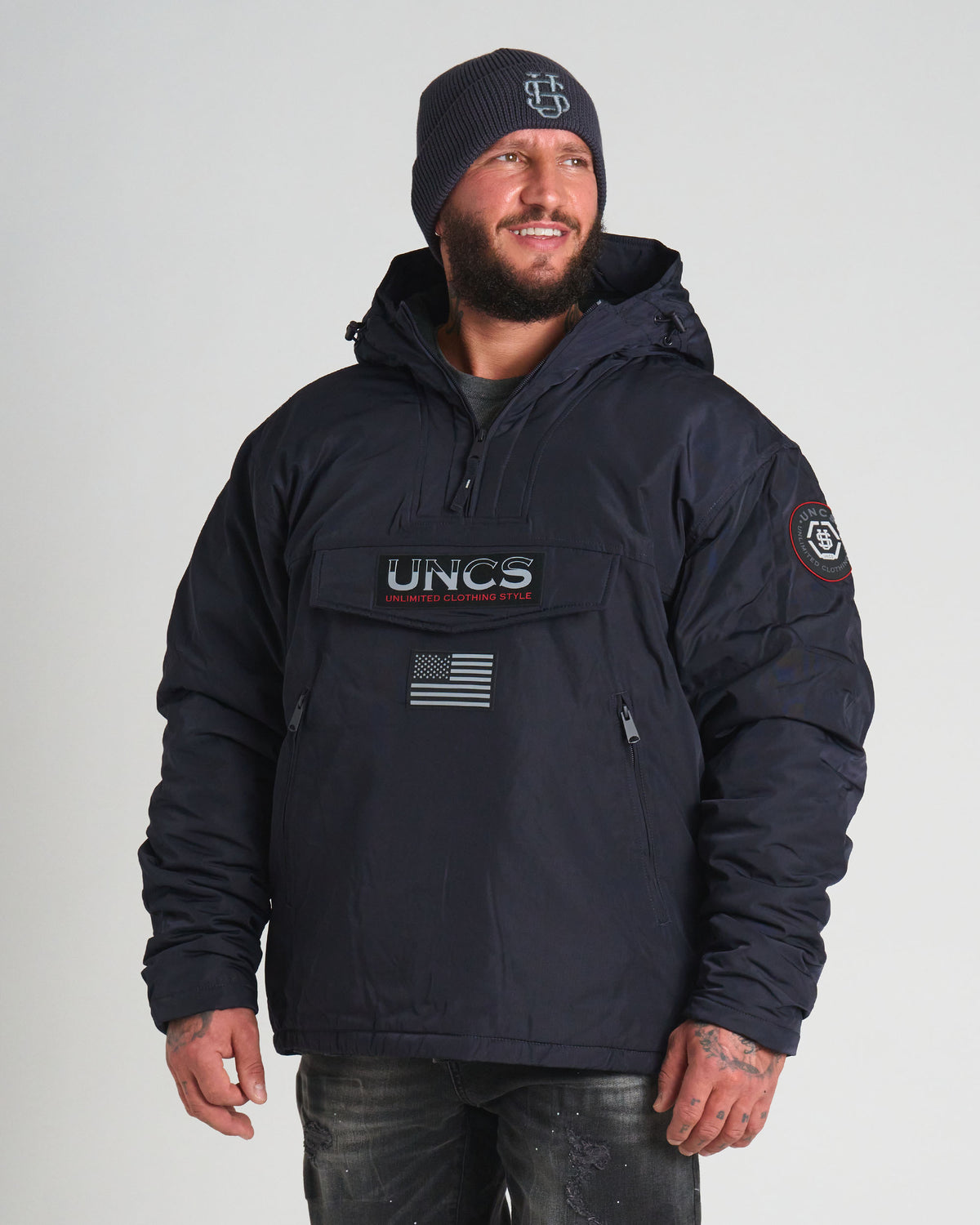 Pánska bunda BOZEMAN II NAVY