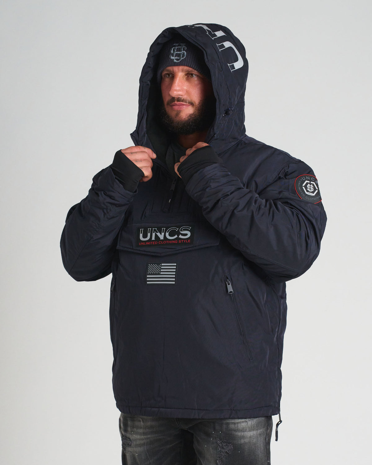 Pánska bunda BOZEMAN II NAVY