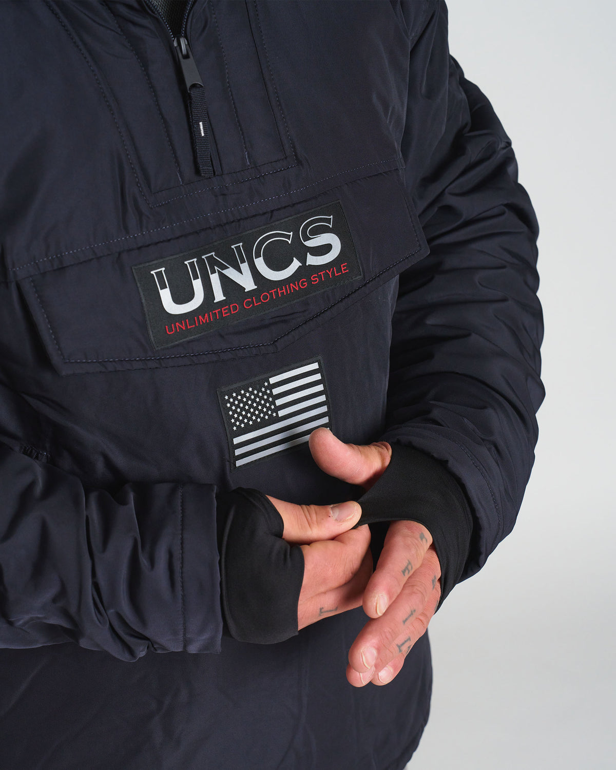 Pánska bunda BOZEMAN II NAVY