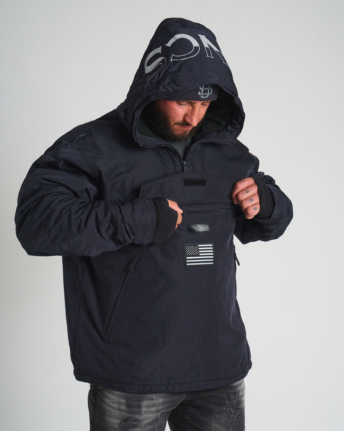 Pánska bunda BOZEMAN II NAVY