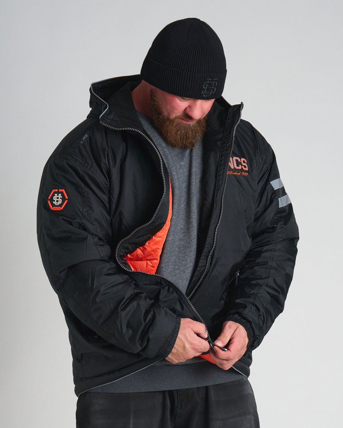 Pánska bunda CREW III BLACK