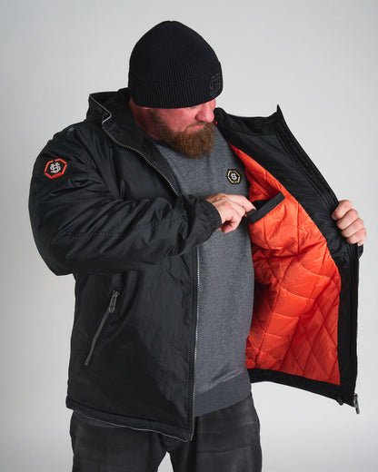Pánska bunda CREW III BLACK