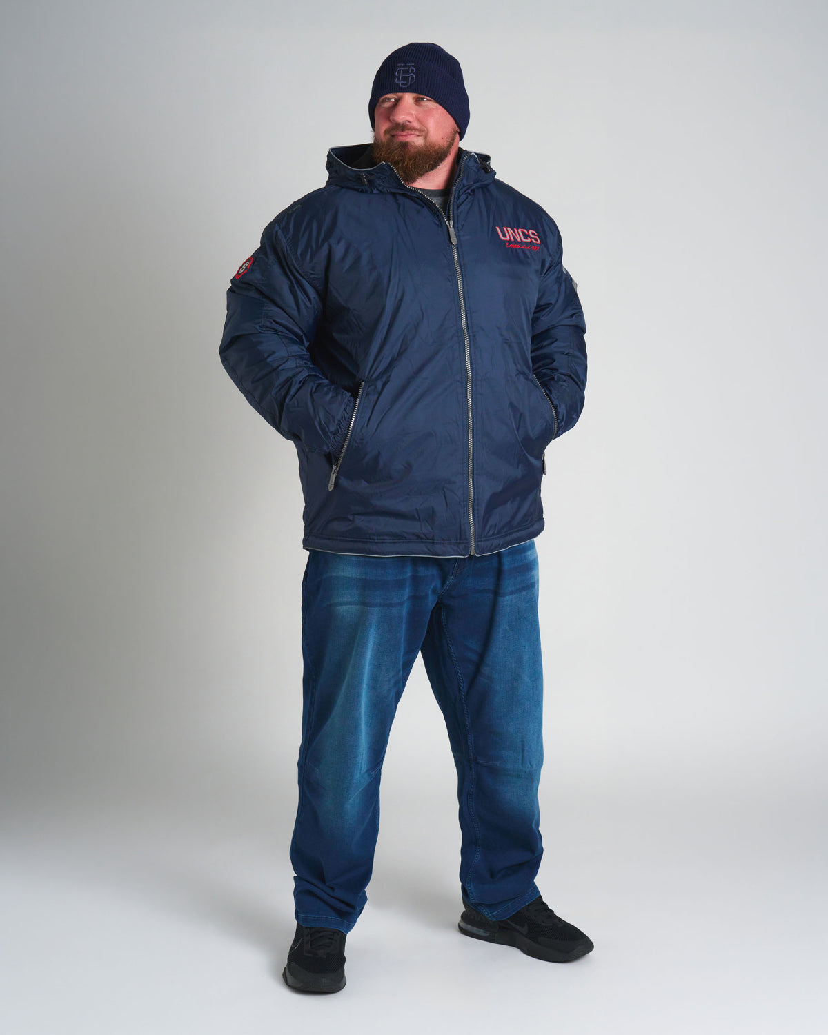 Pánska bunda CREW III NAVY