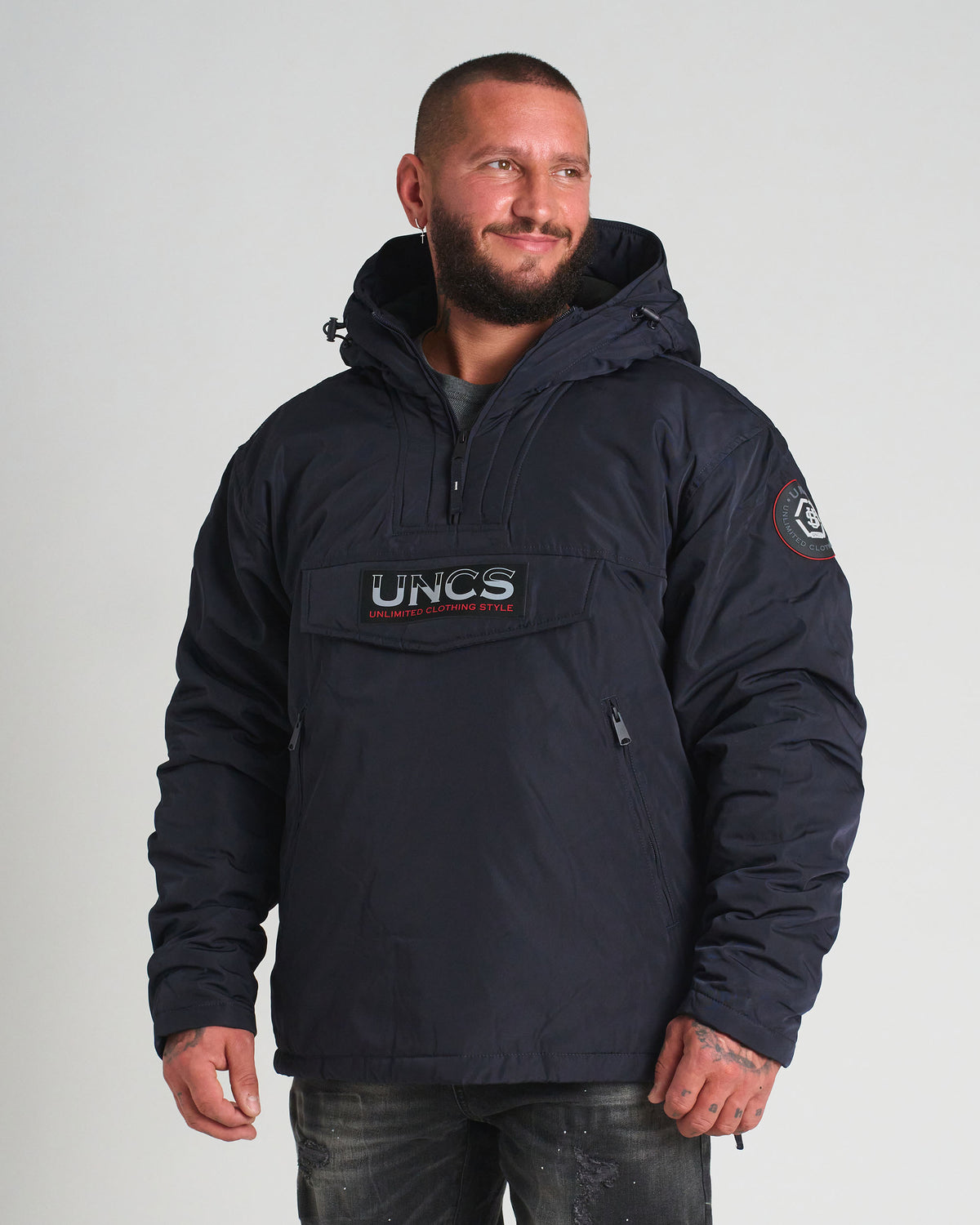Pánska bunda BOZEMAN III NAVY