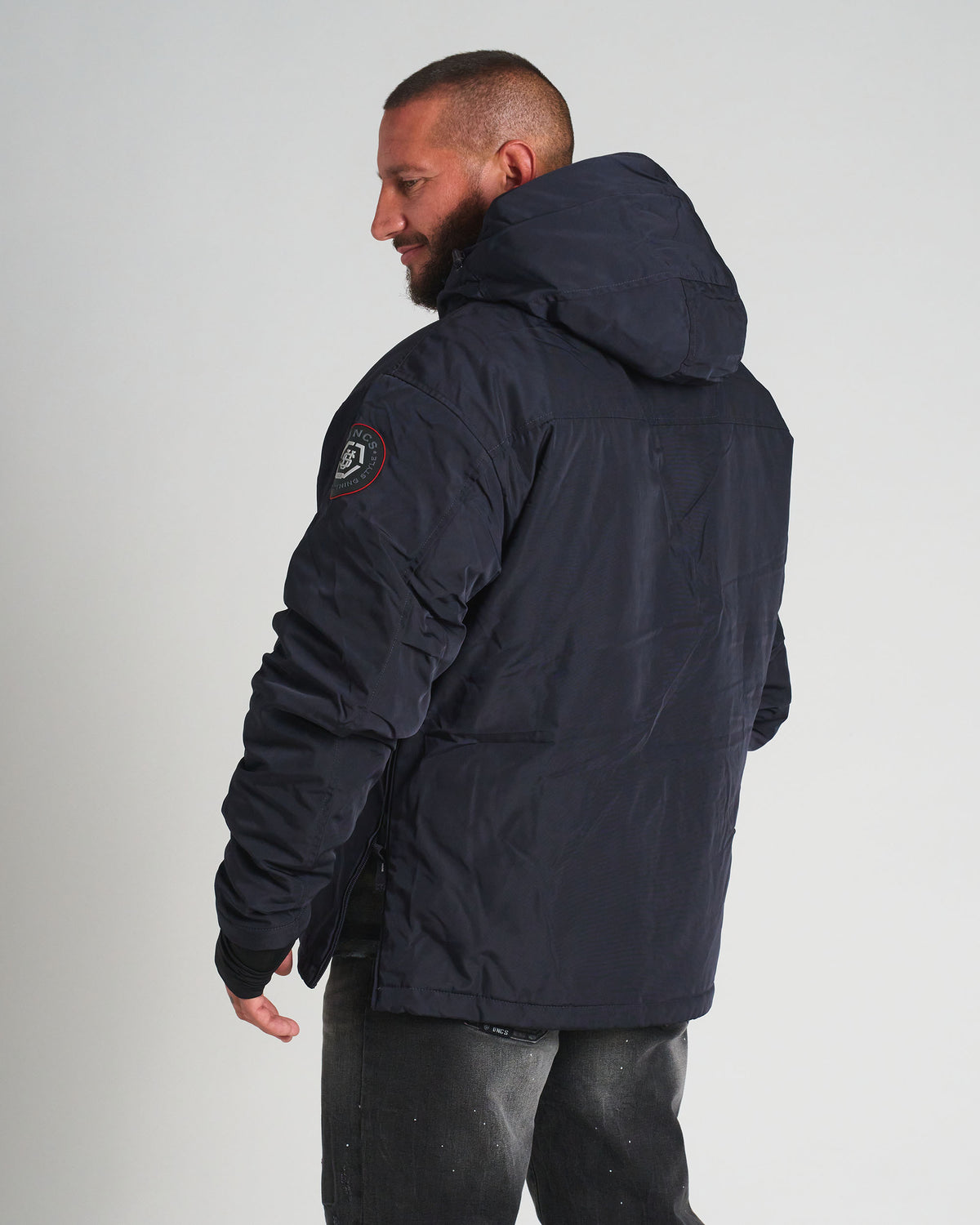 Pánska bunda BOZEMAN III NAVY