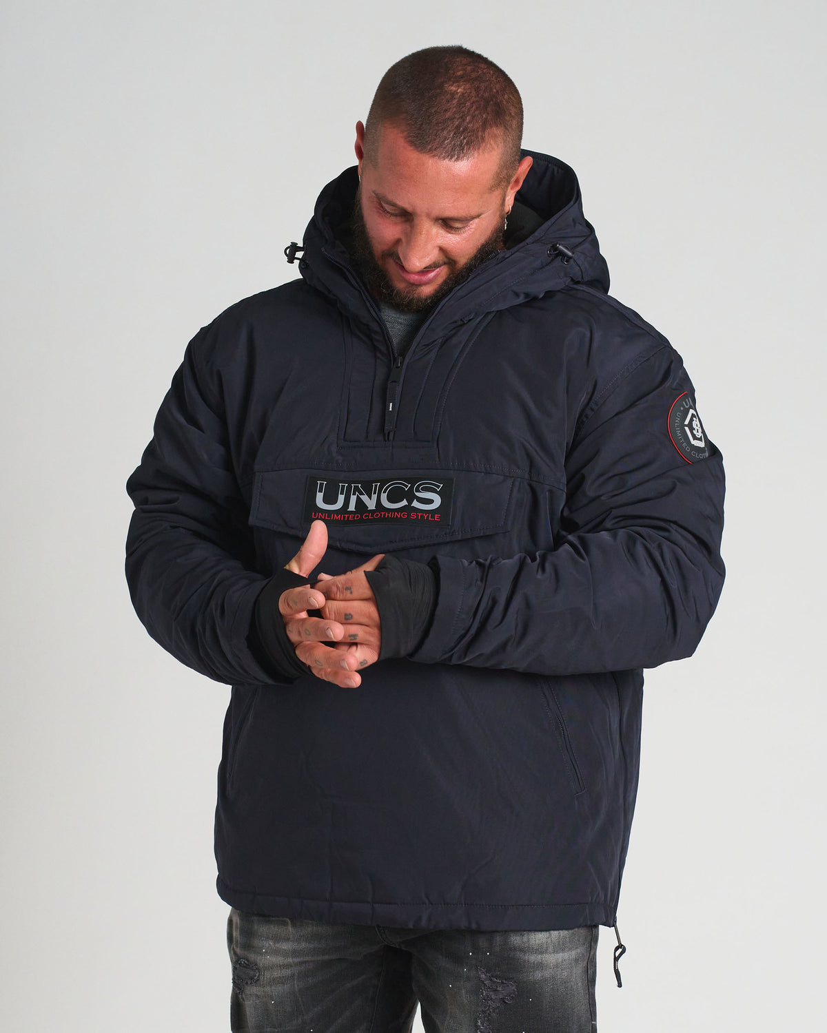 Pánska bunda BOZEMAN III NAVY