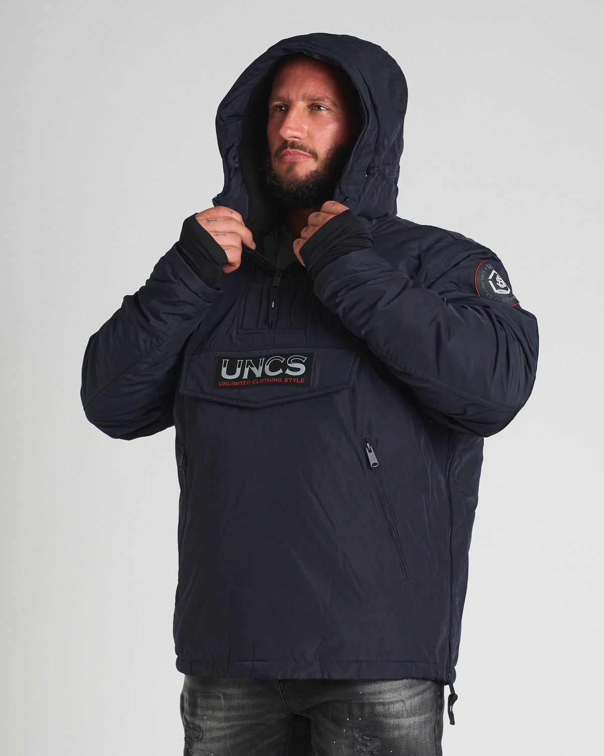 Pánska bunda BOZEMAN III NAVY