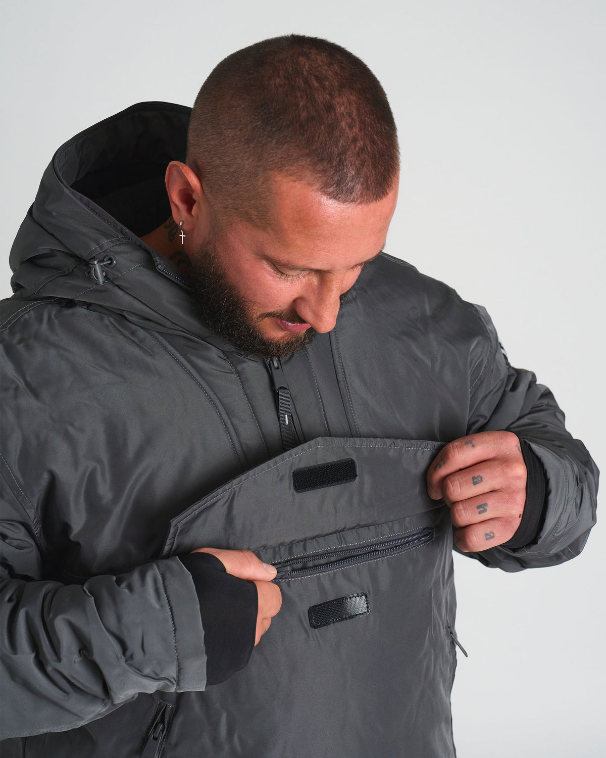 Pánska bunda BOZEMAN III GREY