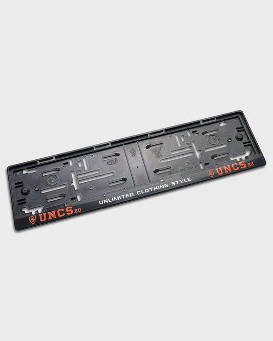 Držiak RZ auto 3D BLACK/ORANGE
